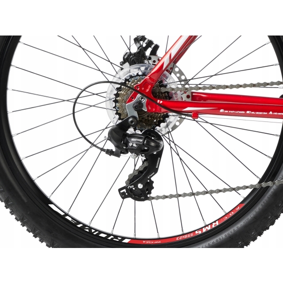 Rower ROMET RAMBLER R6.2 czerwono-biało-szary 17 M