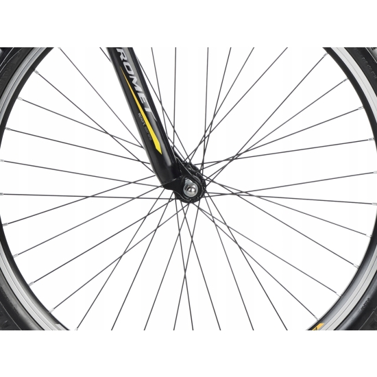 Rower ROMET RAMBLER R6.0 czarno-żółty 14 S