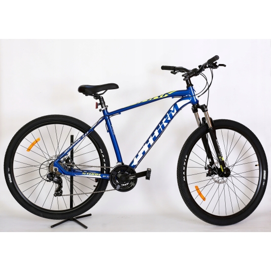 Rower STORM SHARK 29 1.0 MAN niebieski/biały/żółty 19