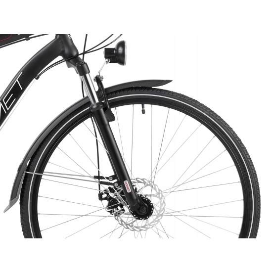 Rower ROMET WAGANT 2 czarno-czerwony 19 M