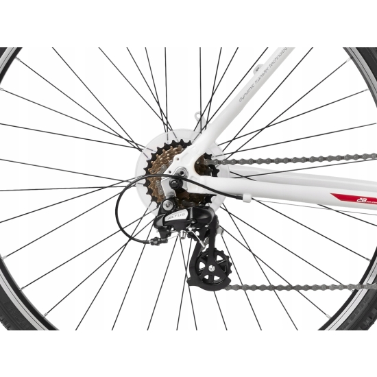 Rower ROMET ORKAN D LITE biało-fioletowy 17 M