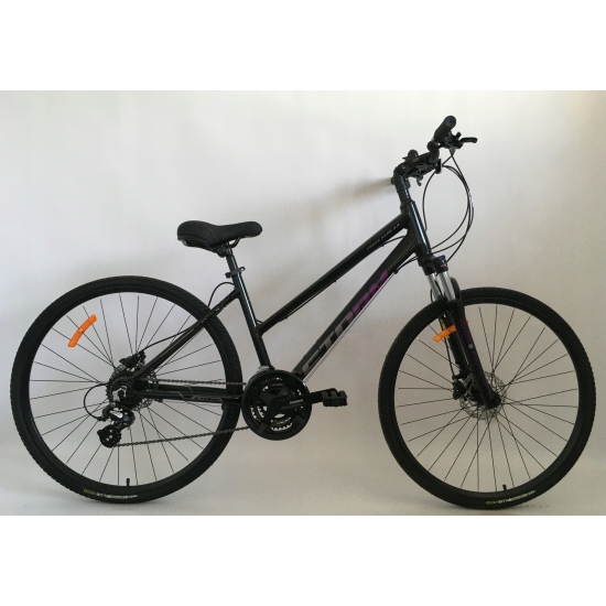 Rower STORM CROSS AERO 3.0 LADY czarny/fiolet 19