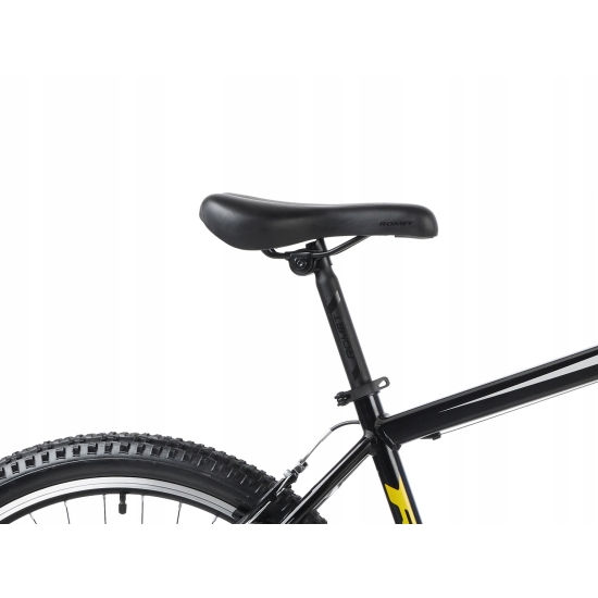 Rower ROMET RAMBLER R6.0 czarno-żółty 14 S