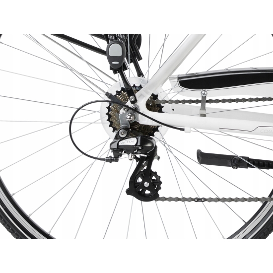 Rower ROMET WAGANT 1 biało-szary 21 L