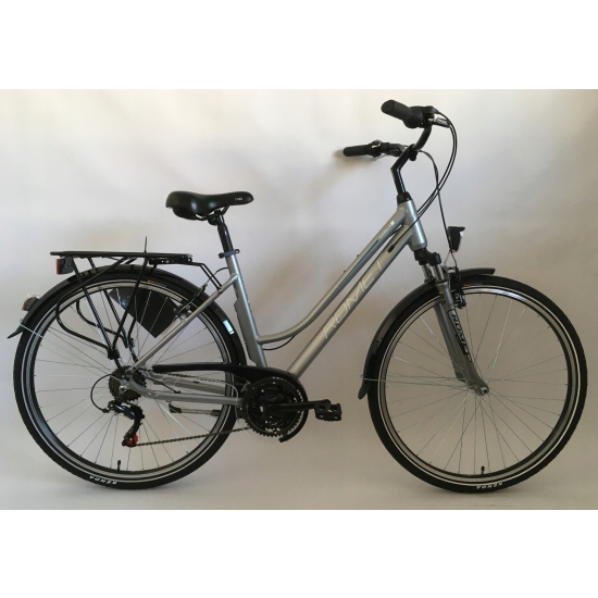 Rower ROMET GAZELA LTD ciemno srebrny 20 L