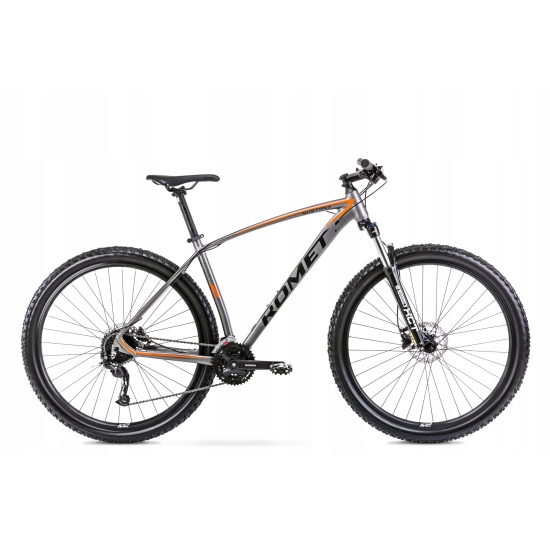 Rower ROMET MUSTANG M2 szaro-pomarańczowy 17 M