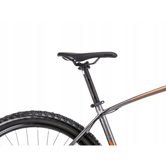 Rower ROMET MUSTANG M2 szaro-pomarańczowy 17 M