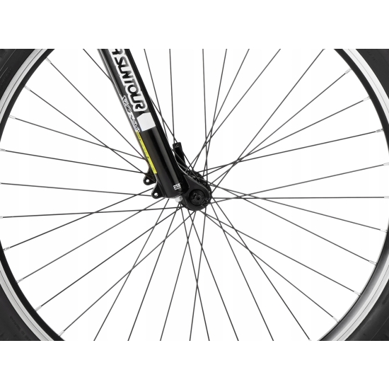 Rower ROMET RAMBLER R7.0 czarno-żółto-srebrny 21 XL