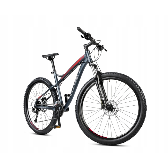 Rower ROMET RAMBLER FIT 27 czarno-czerwony 18 L