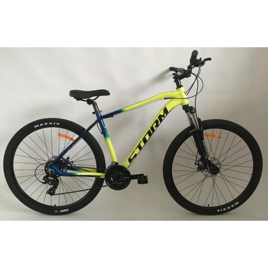 Rower STORM SHARK 29 1.0 MAN żółty/granat 19