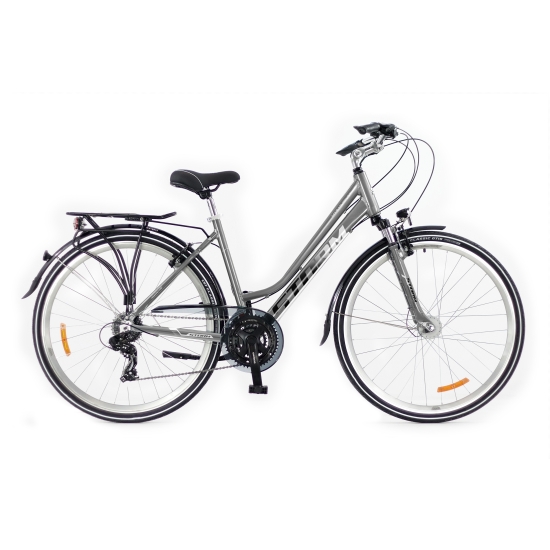 Rower STORM MARATHON 2.0 LADY srebrny/biały 19