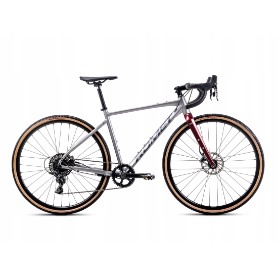 Rower ROMET BOREAS 2 jasnografitowo-bordowy 48 S