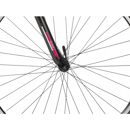 Rower ROMET ORKAN 2 D fioletowo-biały 20 L
