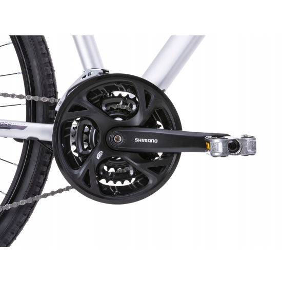 Rower ROMET ORKAN 4 D srebrno-fioletowy 20 L