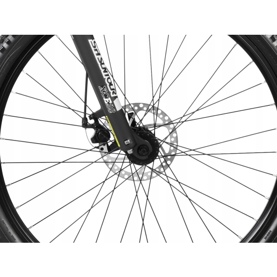 Rower ROMET RAMBLER R7.1 czarno-turkus-srebrn 19 L