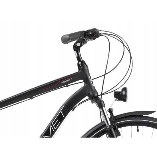 Rower ROMET WAGANT 2 czarno-czerwony 19 M