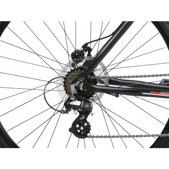 Rower ROMET ORKAN 1 M czarno-czerwony 19 L