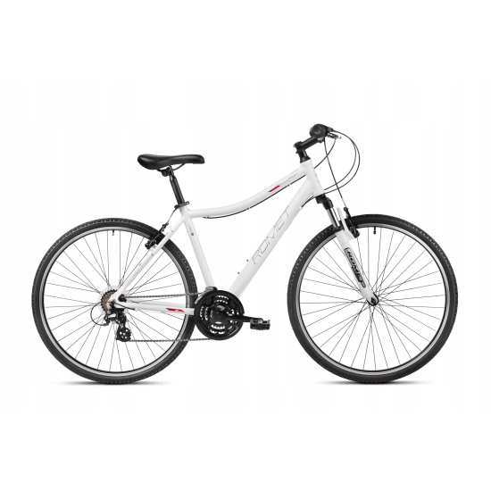 Rower ROMET ORKAN D LITE biało-fioletowy 17 M