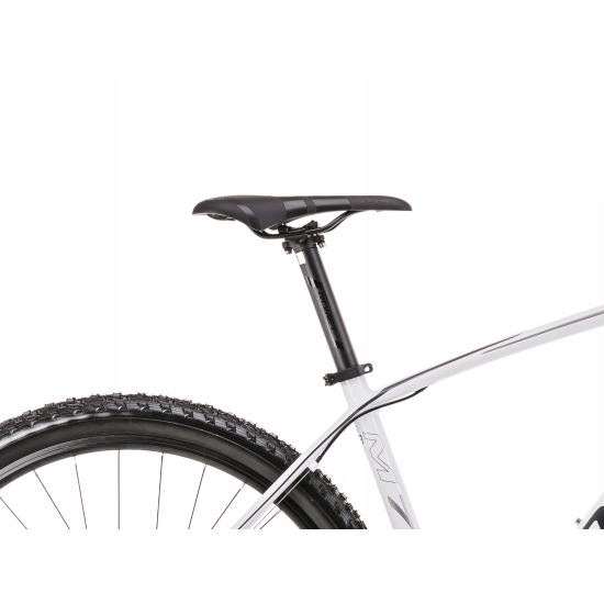 Rower ROMET MUSTANG M7 biało-szary 17 M