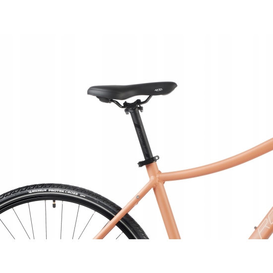 Rower ROMET ORKAN 4 D łososiowo-biały 18 M