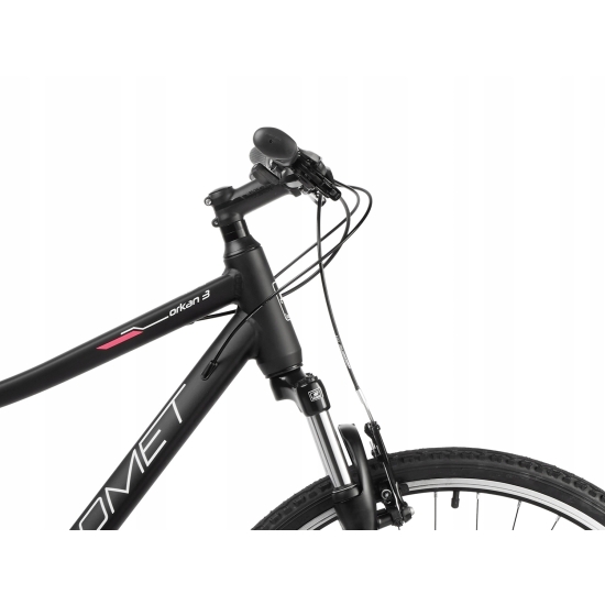 Rower ROMET ORKAN 3 D LITE czarno-czerwony 20 L