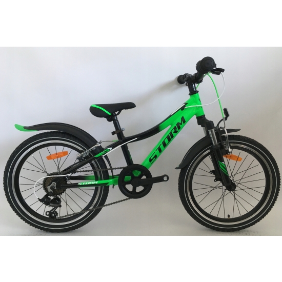Rower STORM RACER 20 2VBR zielony/czarny