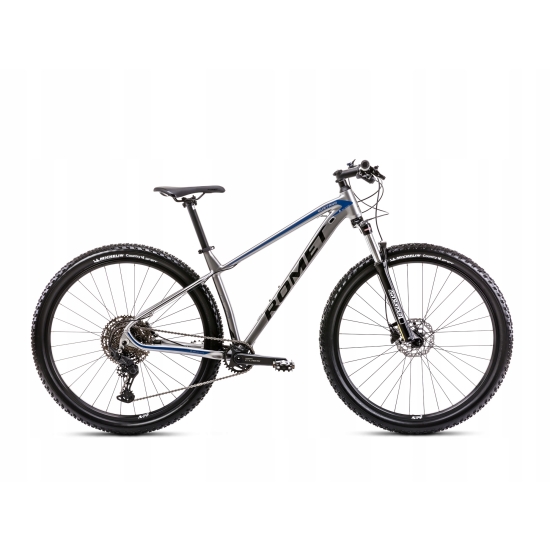 Rower ROMET MUSTANG M4 CS srebrno-niebieski 17 M