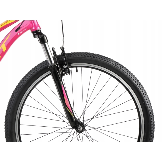 Rower ROMET JOLENE 7.0 LTD różowo-żółty 17 M