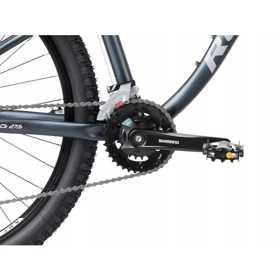 Rower ROMET RAMBLER FIT 27 czarno-czerwony 18 L