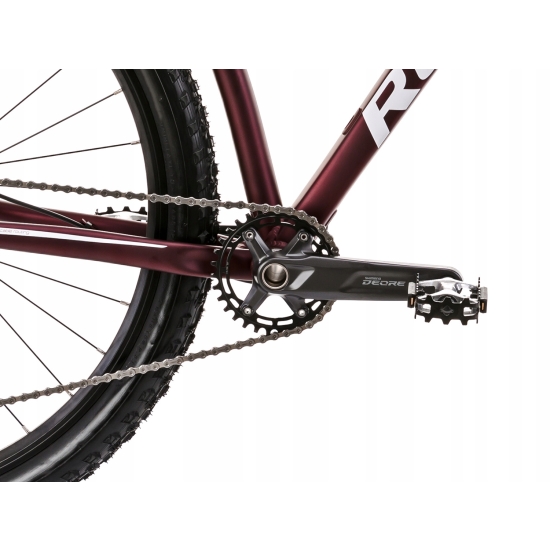 Rower ROMET MUSTANG M6 bordowo-biały 17 M