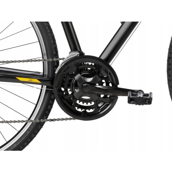 Rower ROMET ORKAN M LITE czarno-złoty 21 L