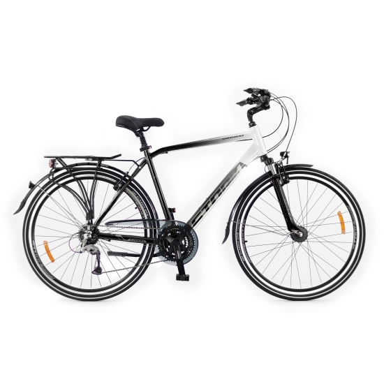 Rower STORM MARATHON 6.0 MAN biały/czarny 21