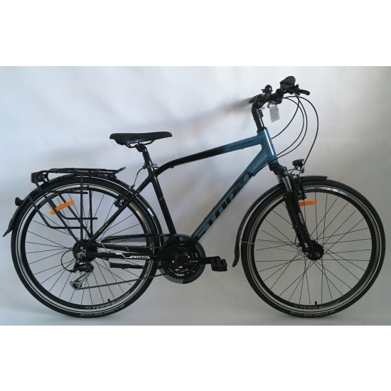 Rower STORM MARATHON 6.0 MAN czarny/popiel 19