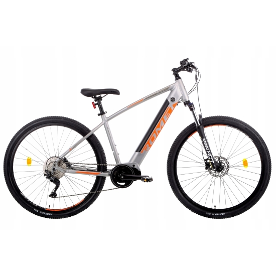 Rower elektryczny ROMET e-RAMBLER E9.0 504WH grafitowo-pomarańczowy 18 M