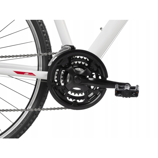 Rower ROMET ORKAN D LITE biało-fioletowy 17 M