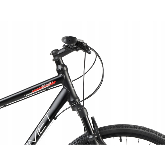 Rower ROMET ORKAN 1 M czarno-czerwony 19 L