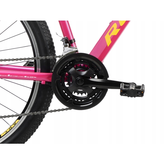 Rower ROMET JOLENE 7.0 LTD różowo-żółty 17 M