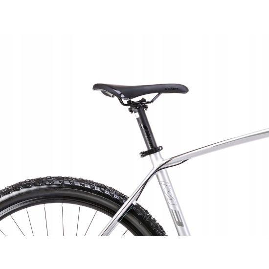 Rower ROMET MUSTANG M3 srebrno-szary 17 M