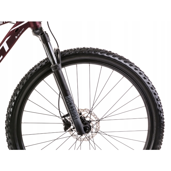 Rower ROMET MUSTANG M6 bordowo-biały 19 L