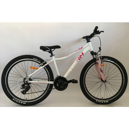 Rower STORM QUEEN 26 2VBR biały/róż 15
