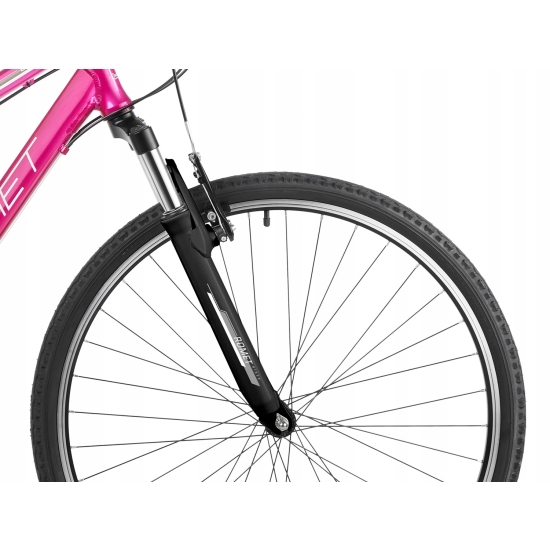 Rower ROMET ORKAN D różowo-biały 19 L