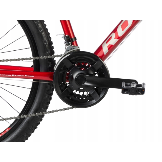 Rower ROMET RAMBLER R6.2 czerwono-biało-szary 17 M