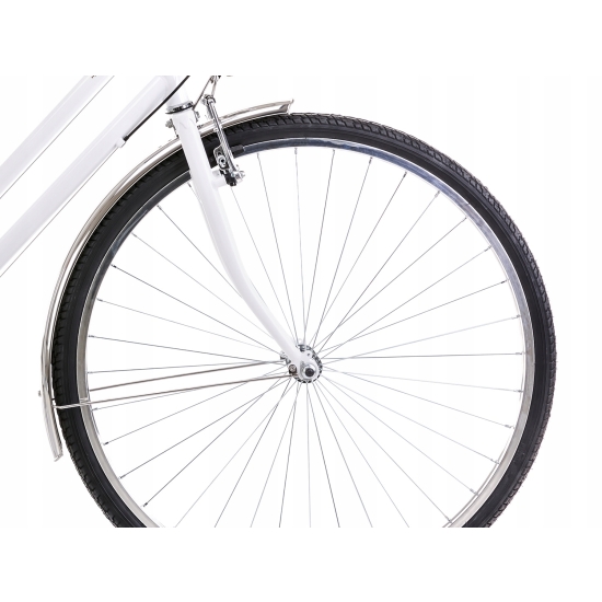 Rower ROMET VINTAGE ECO D biały 20 L
