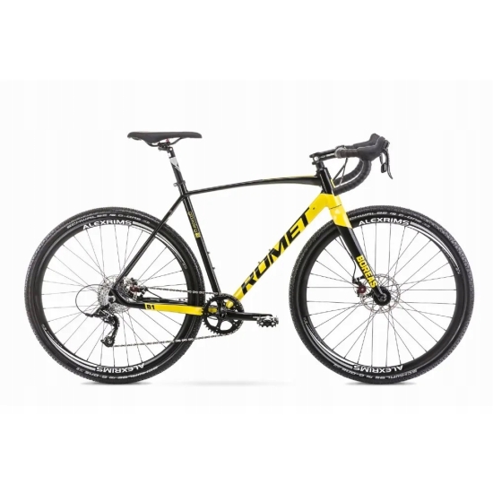 Rower ROMET BOREAS 1 czarno-żółty 56 L
