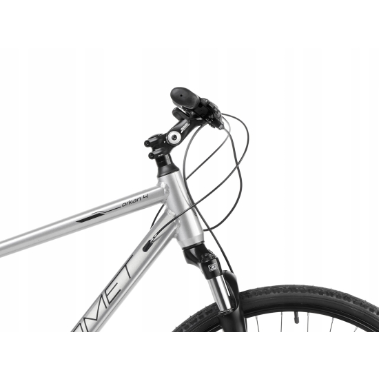 Rower ROMET ORKAN 4 M LITE srebrno-czarny 18 M