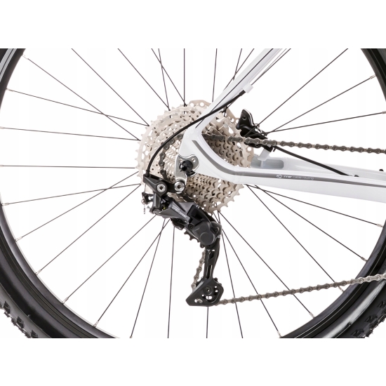 Rower ROMET MUSTANG M7 biało-szary 17 M