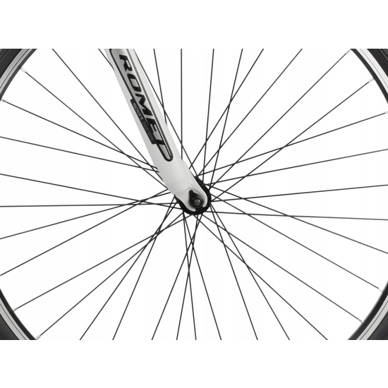 Rower ROMET ORKAN D LITE biało-fioletowy 17 M