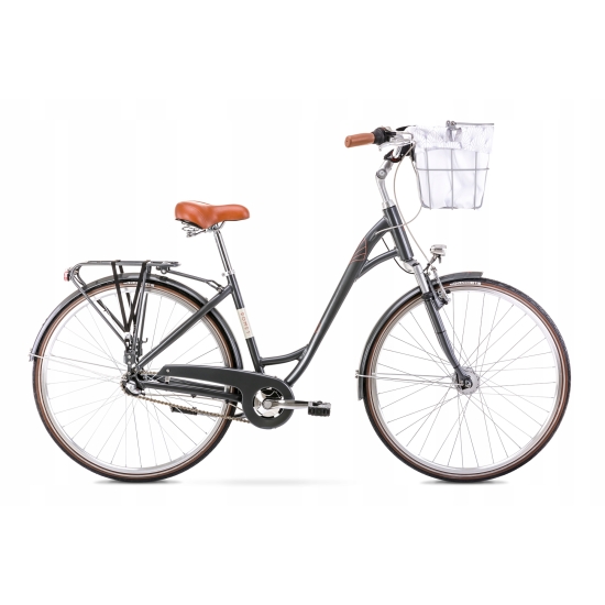 Rower ROMET ART DECO CLASSIC szary L