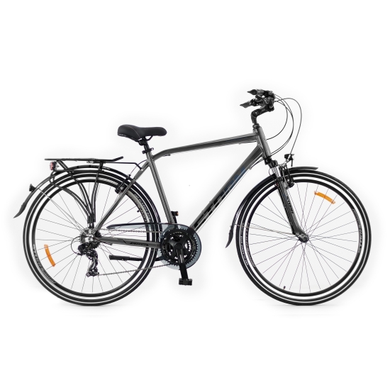 Rower STORM MARATHON 1.0 MAN srebrny 19