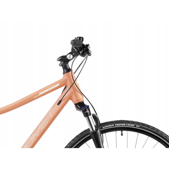 Rower ROMET ORKAN 4 D łososiowo-biały 18 M